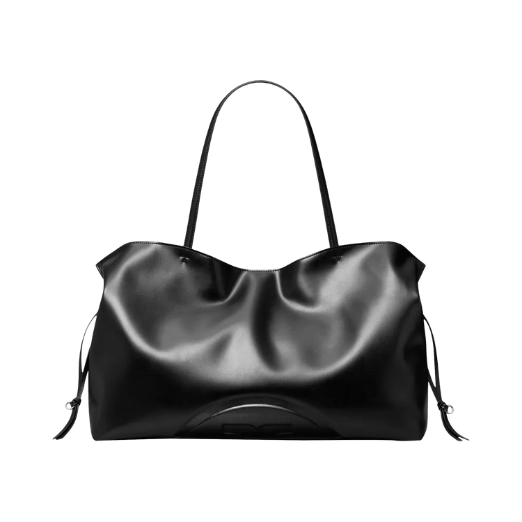 Tory Burch Natuura Drawstring Tote Bag 'Black'