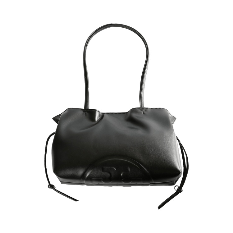 Tory Burch Ella Small Drawstring Tote Bag 'Black'