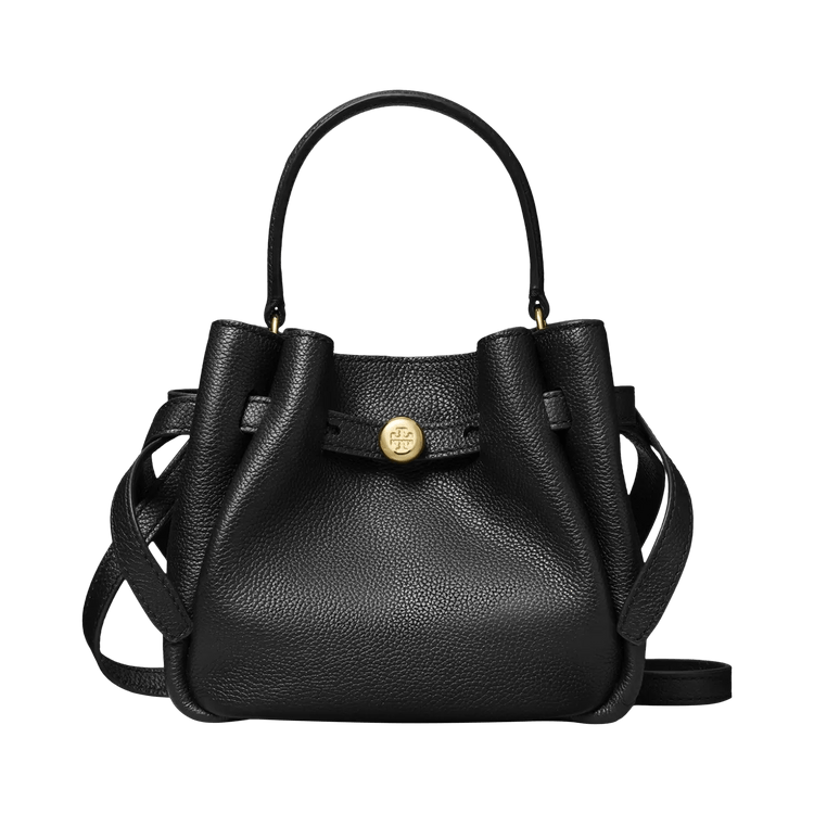 Tory Burch Romy Mini Bucket Bag 'Black'