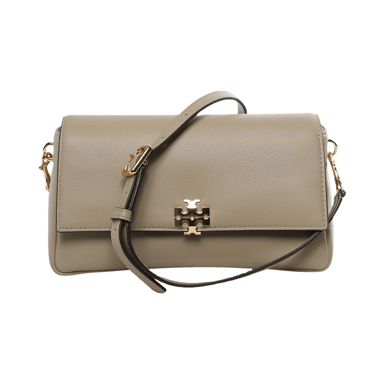 Tory Burch Kira Soft Small Shoulder Bag 'Soft Cement'