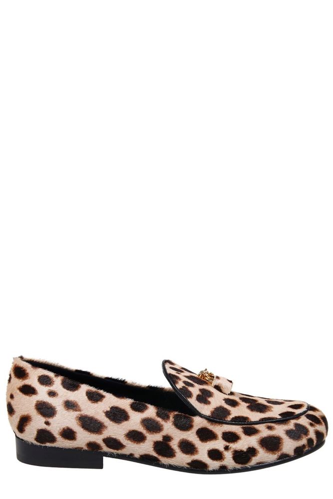 Tory Burch Lock Smoking Flat Shoes