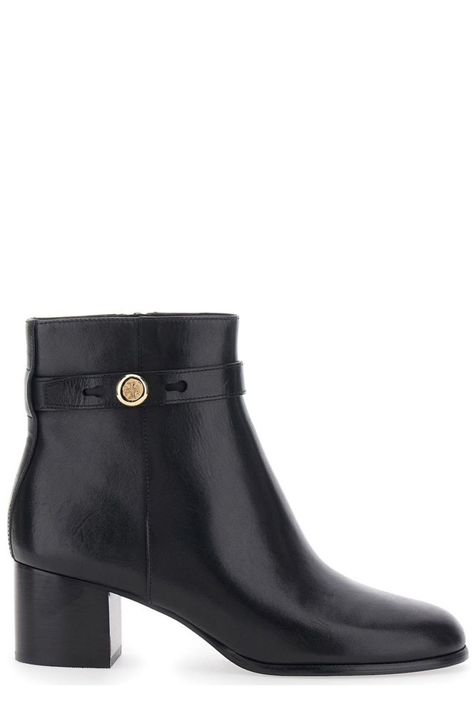 Tory Burch Romy Block Heel Ankle Boots