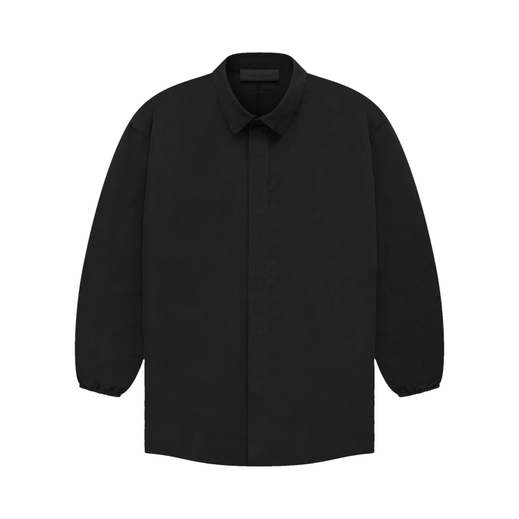 Fear of God Essentials Button Down Shirt 'Black'