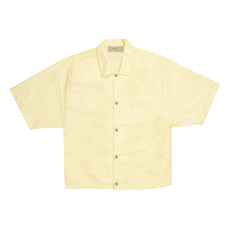 Fear of God Essentials Short-Sleeve Nylon Shirt 'Canary'