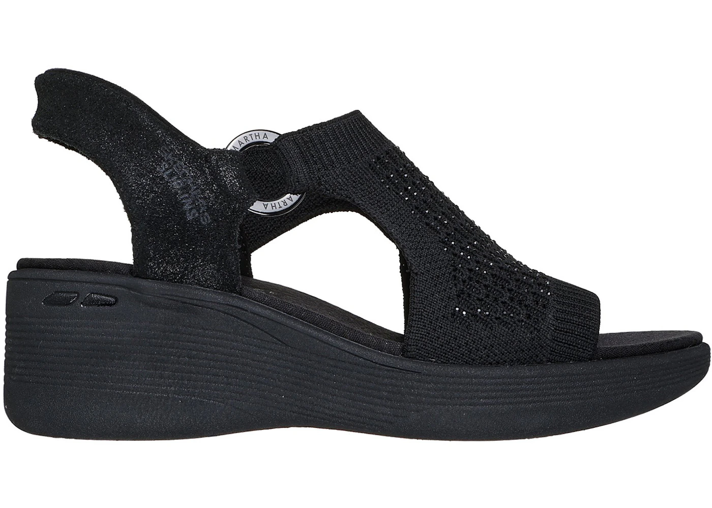 Skechers Slip-ins Martha Stewart Pier-Lite Park Path Black (Women's)