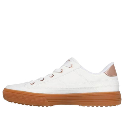 (WMNS) Skechers Arch Fit Gallery Pretty Palette 'White'