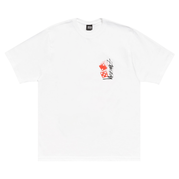 Stussy Tall Dice Tee 'White'