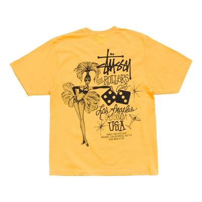 Stussy High Rollers T-Shirt 'Marigold'