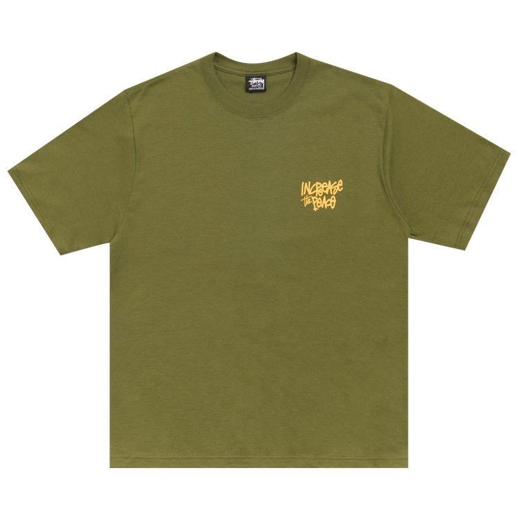 Stussy Peace Increased Tee 'Olive'