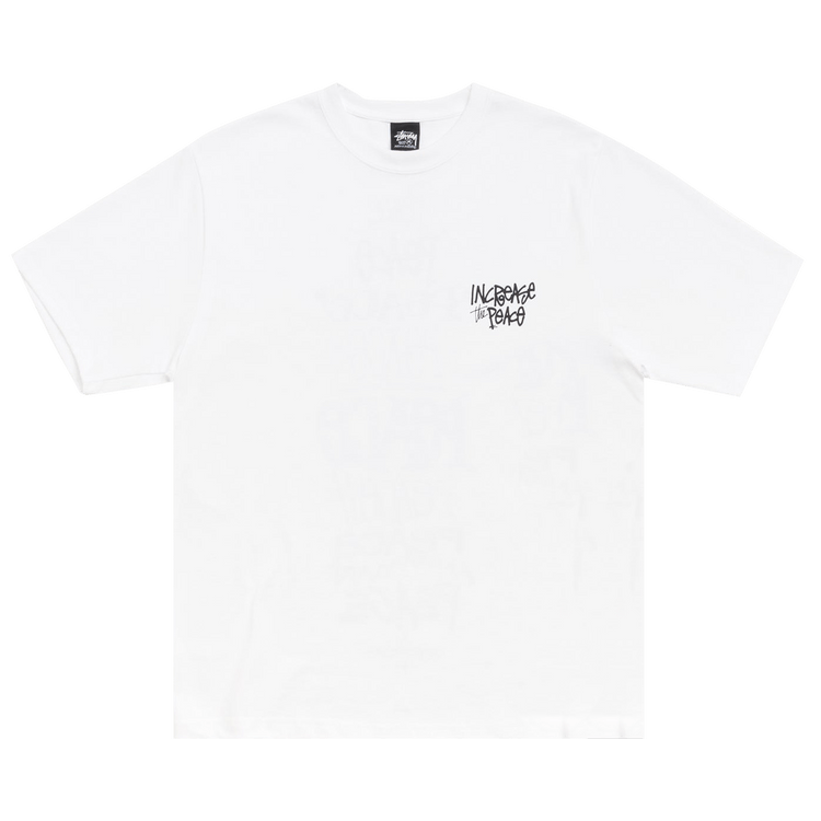 Stussy Peace Increased Tee 'White'