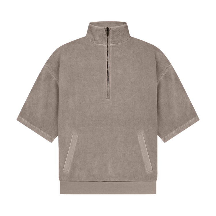 Fear of God Essentials Velour Mockneck 'Desert Taupe'