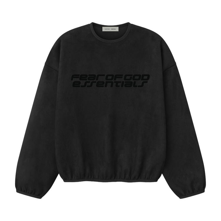 Fear of God Essentials Modern Crewneck Sweatshirt 'Vintage Black'