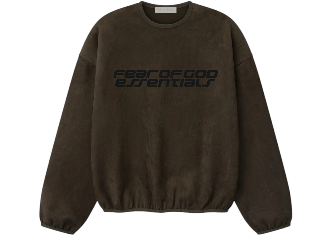 Fear of God Essentials Modern Crewneck Sweatshirt Brown