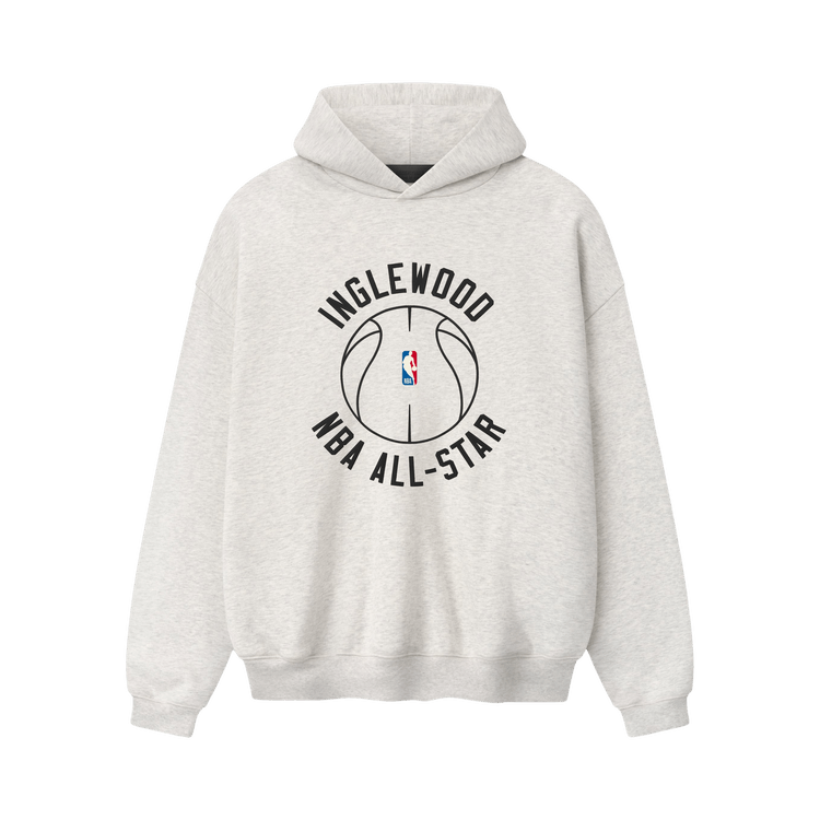 Fear of God Essentials Inglewood x All Star Weekend '26 90s Hoodie 'Oatmeal Heather'