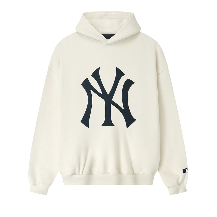 Fear of God Essentials Yankees Sport Hoodie 'Cream White'