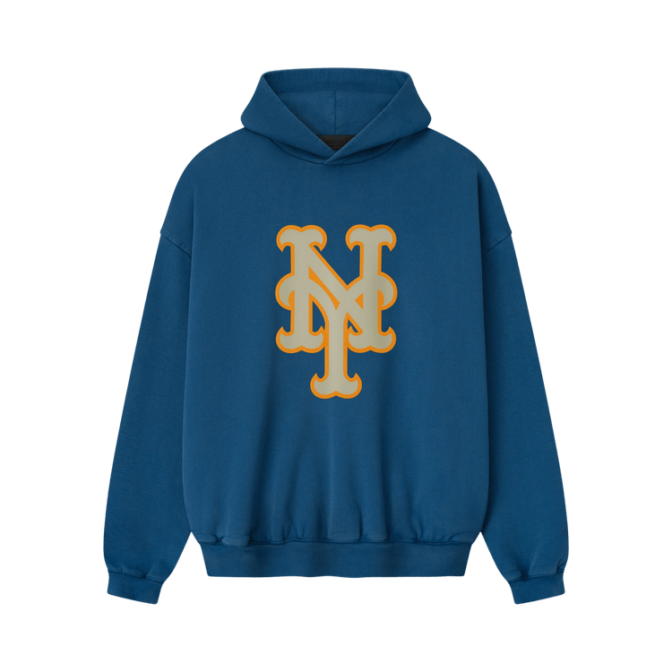 Fear of God Essentials Mets Sport Hoodie 'Blue Sapphire'