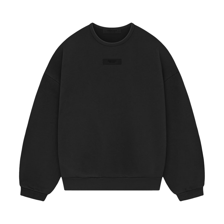 Fear of God Essentials Crewneck Sweatshirt 'Jet Black'