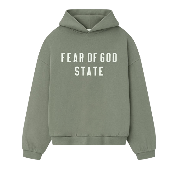 Fear of God Essentials 90s Hoodie 'Moss'