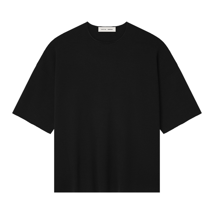 Fear of God Essentials Merino Short Sleeve Tee 'Jet Black'