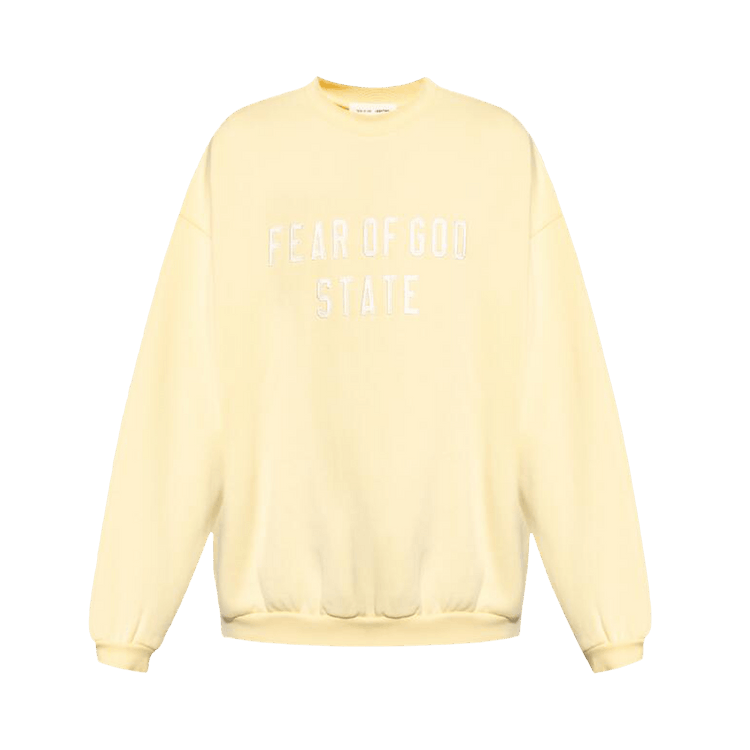 Fear of God Essentials 90s Crewneck Sweatshirt 'Garden Yellow'