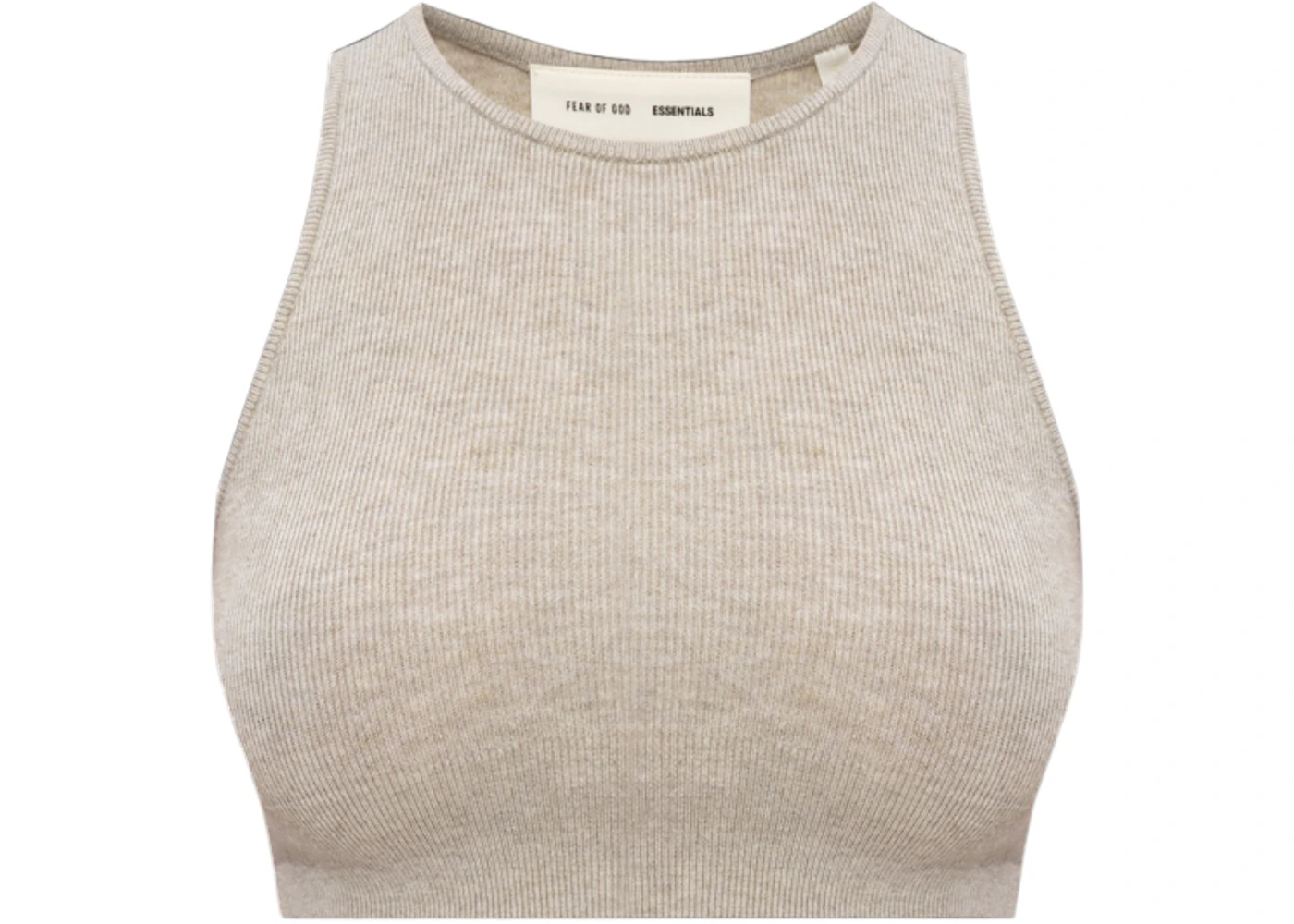 Fear of God Essentials Women's Ribbed Sport Tank Top Timber
