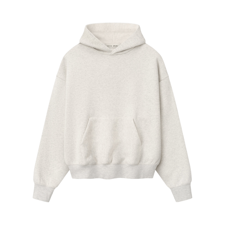Fear of God Essentials Signature Classic Hoodie 'Oatmeal Heather/Light Heather'