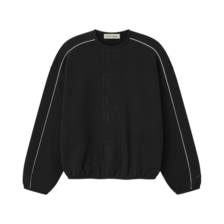 Fear of God Essentials Active Trace Modern Crewneck Sweatshirt 'Vintage Black'