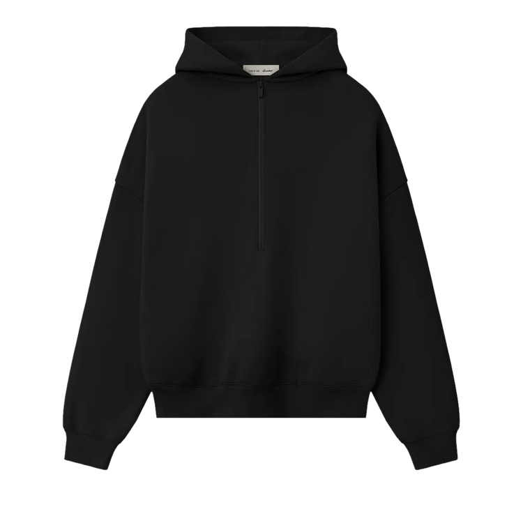 Fear of God Essentials Property Lounge Half Zip Hoodie 'Black'
