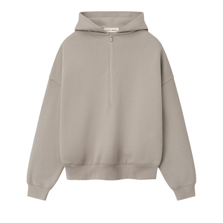 Fear of God Essentials Property Lounge Half Zip Hoodie 'Seal'