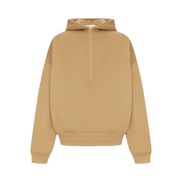Fear of God Essentials Property Lounge Half Zip Hoodie 'Dune'