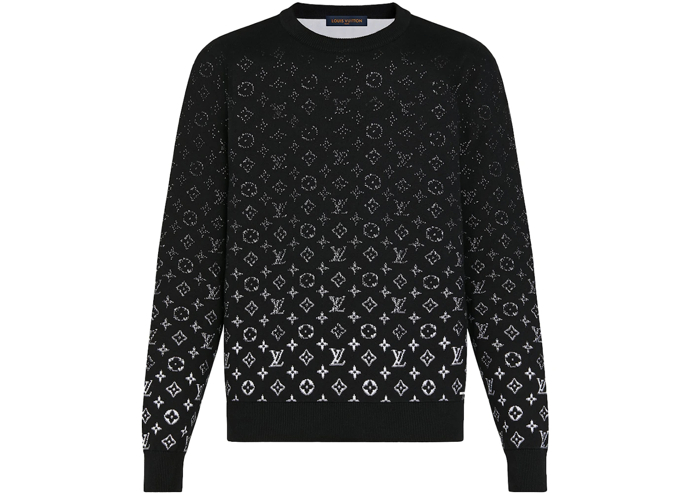 Louis Vuitton LVSE Monogram Degrade Crewneck Black/White