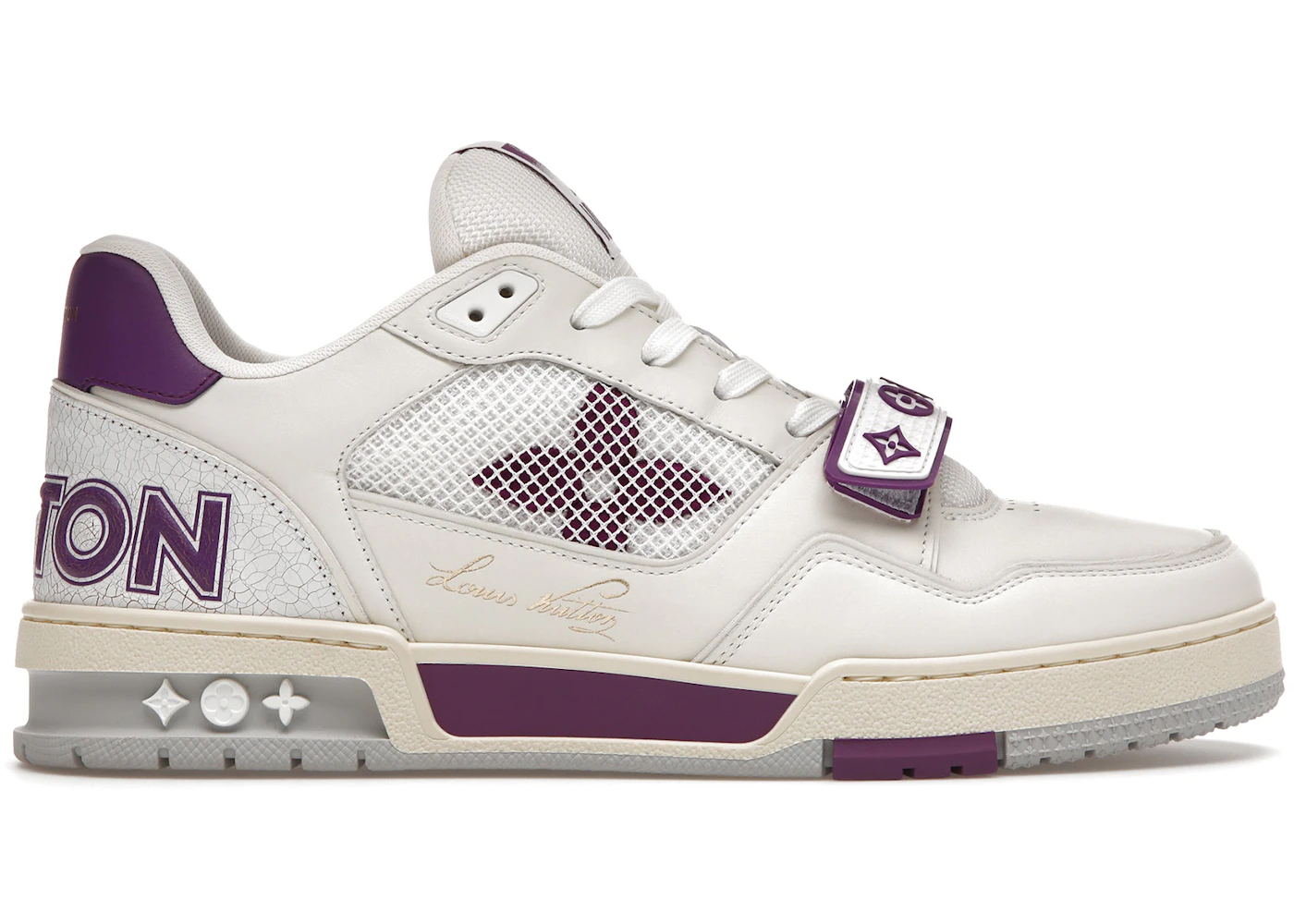 Louis Vuitton Trainer Violet Mesh