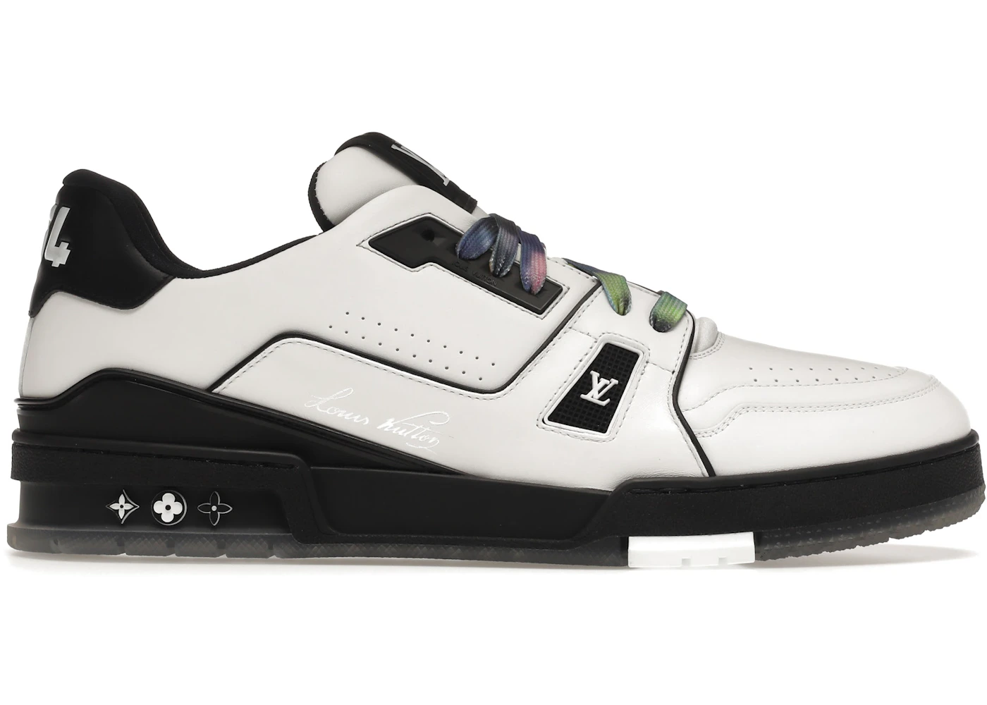 Louis Vuitton LV Trainer Black White