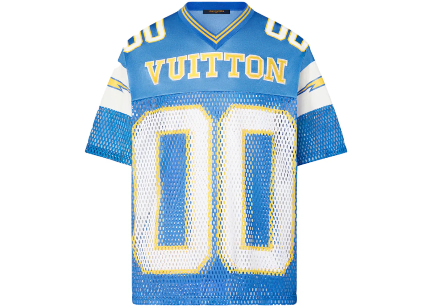 Louis Vuitton Sporty T-shirt with Patch Blue