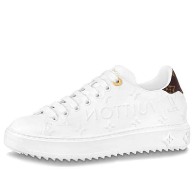 (WMNS) LOUIS VUITTON Time Out Trainers 'White Logo with Monogram'