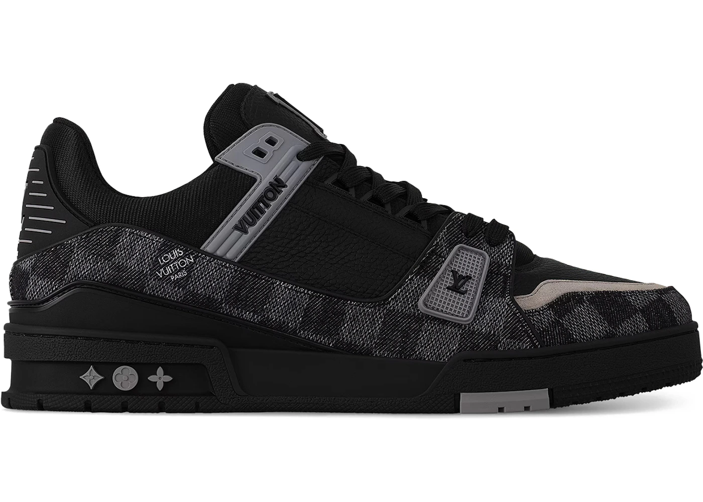 Louis Vuitton LV Trainer Black Damier Denim