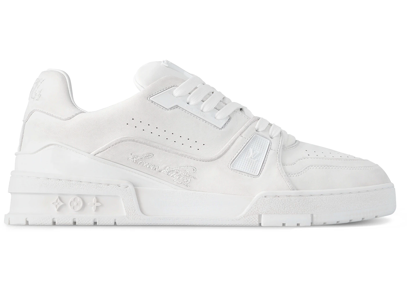 Louis Vuitton LV Trainer Vintage White