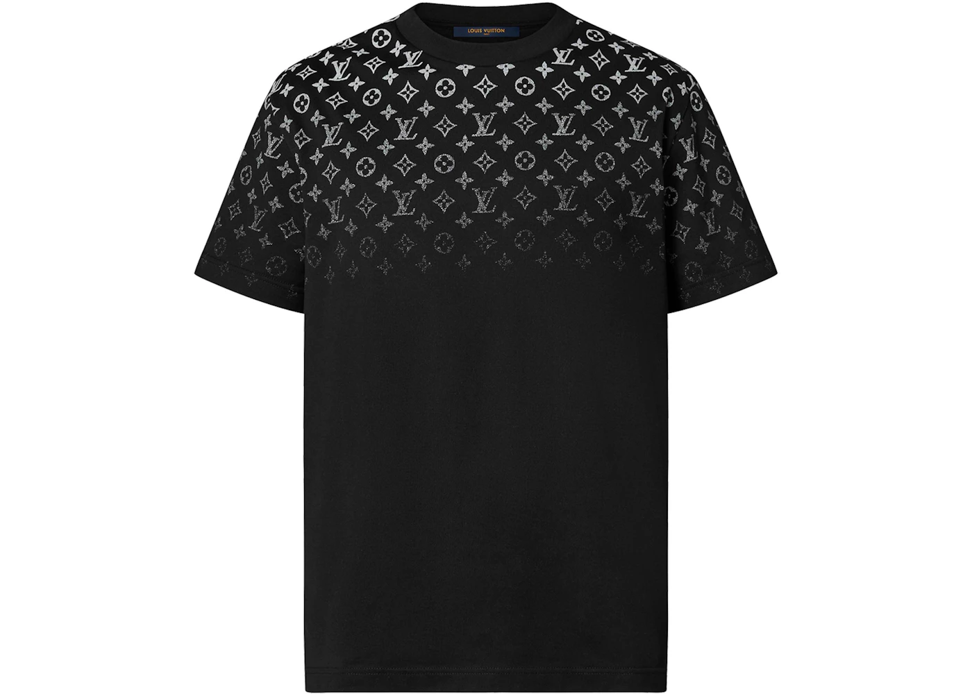 Louis Vuitton Gradient Cotton T-shirt Black/White