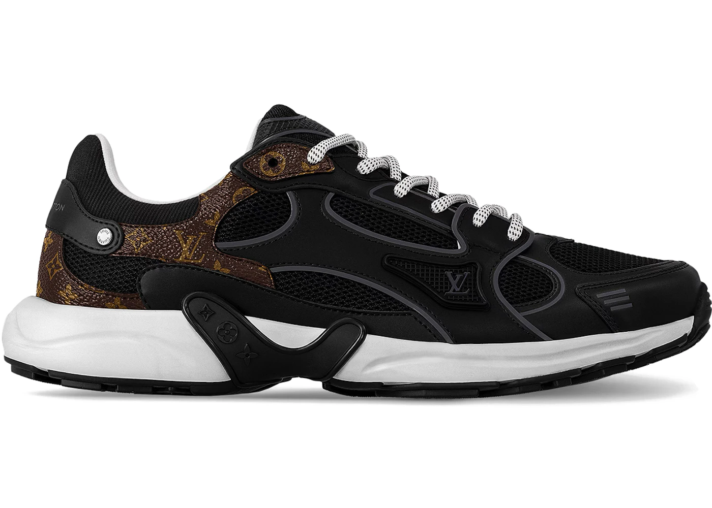 Louis Vuitton LV Olympia Sneaker Black Brown Monogram (Women's)