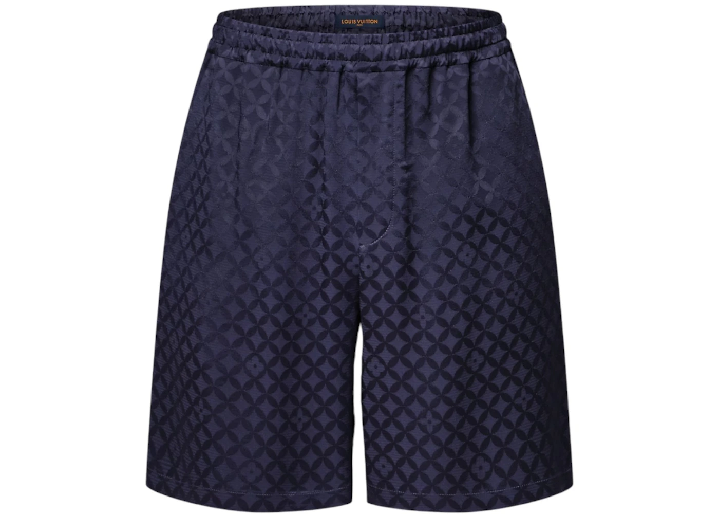 Louis Vuitton Dandy Monogram Shorts Deep Navy