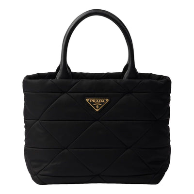 (WMNS) PRADA SS26 Small Padded Re-Nylon Tote 'Black'
