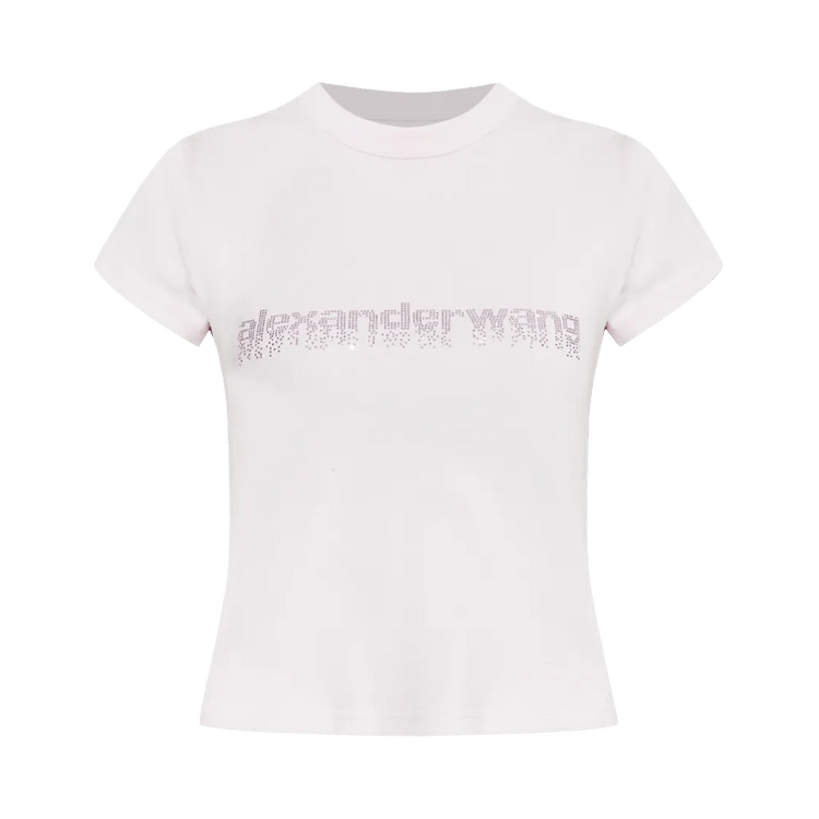 Alexander Wang Hotfix Graphic Tee 'Light Pink'