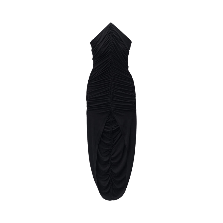 Alexander Wang Structured Bodice Midi Dress 'Black'