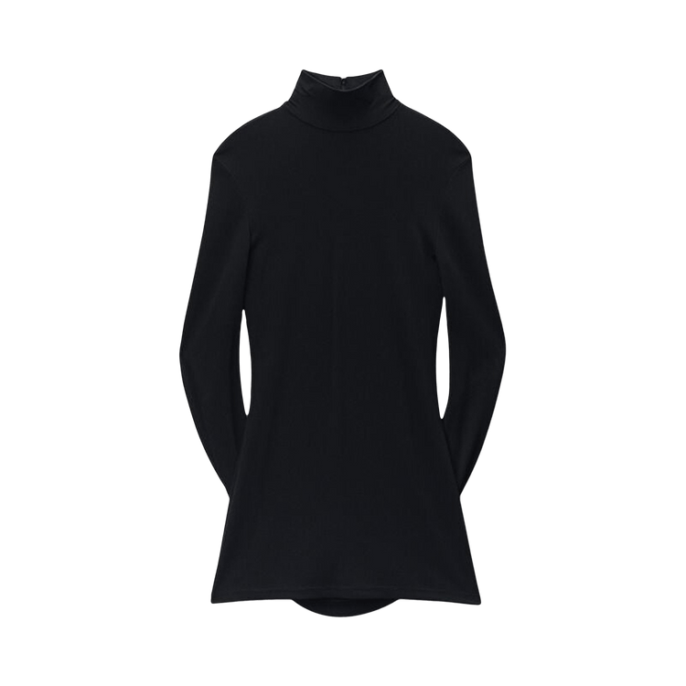 Alexander Wang Mini Dress W/ Drape Back Sleeves 'Black'