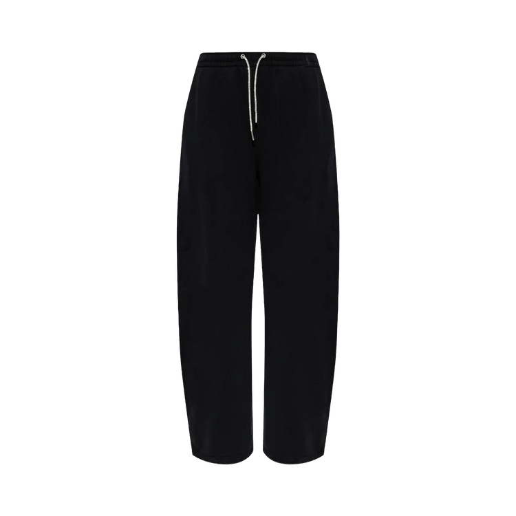 Alexander Wang Rhinestone-Drawstring Track Pants 'Black'