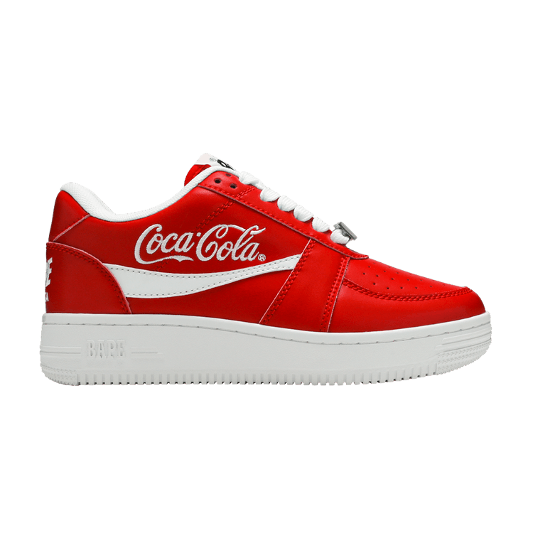Coca-Cola x Bapesta Low 'Red'