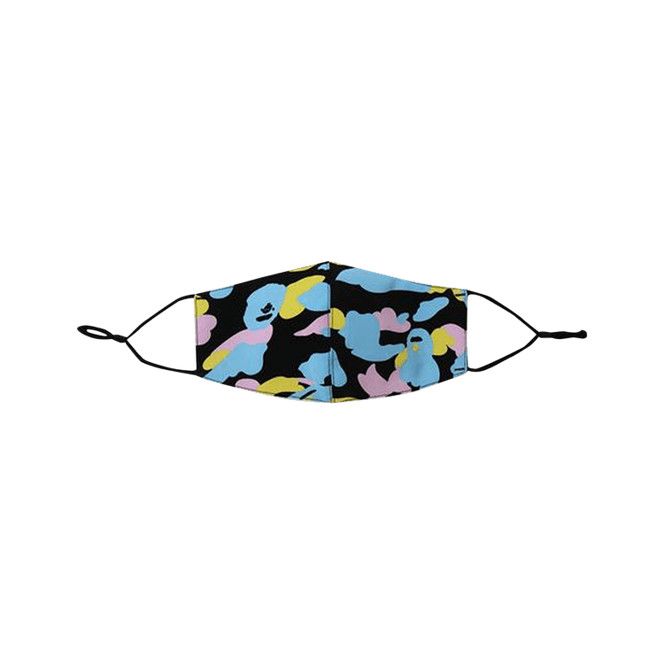 BAPE New Multi Camo Mask 'Black'