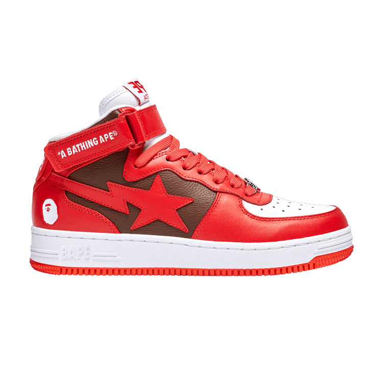 Bapesta Mid #2 'Red'