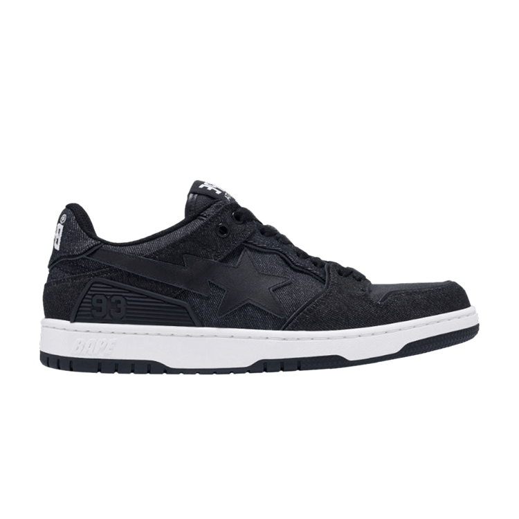 BAPE Sk8 Sta 'Black Denim'