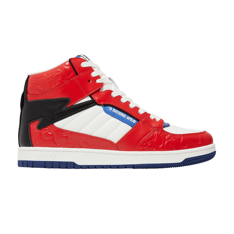 Bapesta 88 Mid #1 'Red'